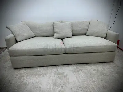 Cratebarrel lounge deep three seater sofa