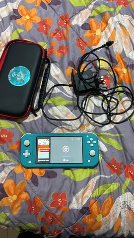 Turquoise Nintendo switch lite for sale