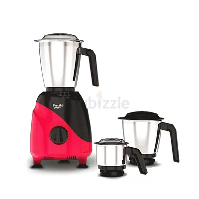 Preethi Peppy Mixer Grinder for Kitchen| 750 Watt Mixie, 3 jars