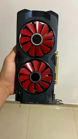 XFX PCIe Graphics Card (Used) — Dual Fan, 6-pin Power RX570 4gb