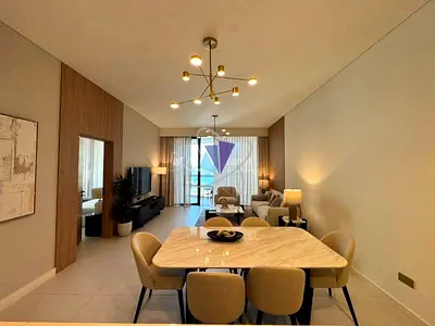 Furnished 3BR | Canal & Skyline View | Spacious