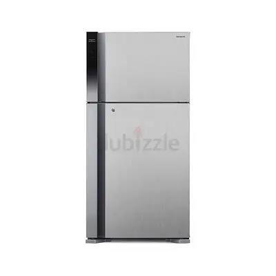 Hitachi 715L Fridge Top Mount Double Door Refrigerator, RV715PUK7KPSV