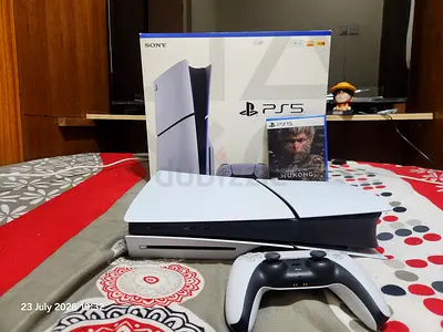PlayStation 5 Console with DualSense Controller + Black myth wukong + 50inch hisense TV