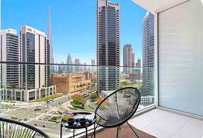 Burj Khalifah View | Furnished | Vacant