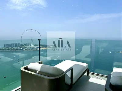 Luxury 3BR | Front Sea, Sunset and Dubai Eye View