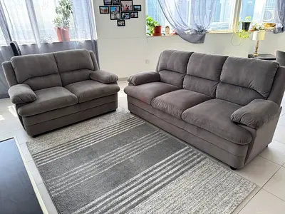 FIRE SALE! Grey patterned Carpet