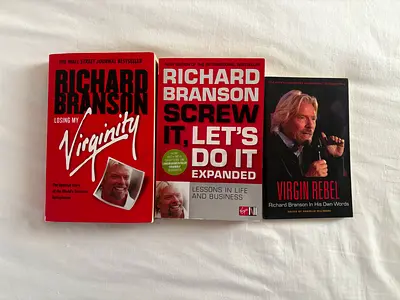 Richard Branson Business  Entrepreneurship Collection – 3 Books