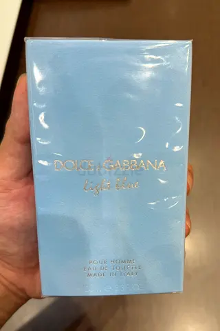 Dolce  Gabbana Light Blue Pour Homme EDT 100ml - Original