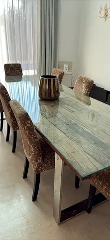 Marina Home,Glass-top dining table