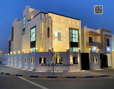 فيلا زاوية شارعين بالزاهية خلف مول القبائل | فخامة الموقع وروعة التصميم 4 غرف + روف خاص + حوش واسع + مواقف 8 سيارات | تملك حر لجميع الجنسيات