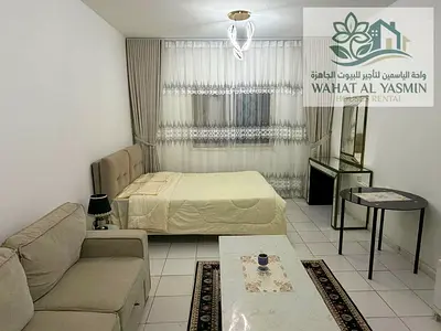 Studio / Large space / Fully furnished / Near Dubai exit / Al Khan / Sharjah