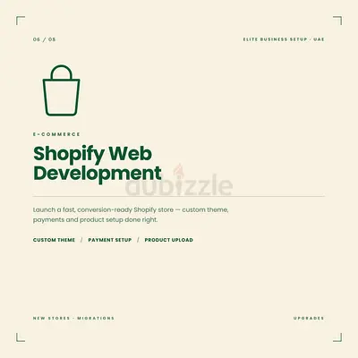 Shopify Store Design Setup in Dubai – Launch Your Online Store Today
