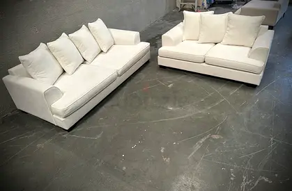 As perfect condition the one brand sofa set