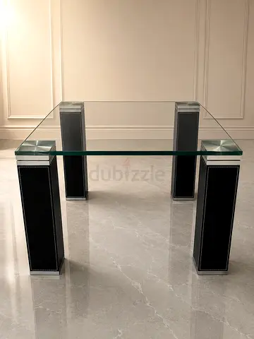 Glass small dining table