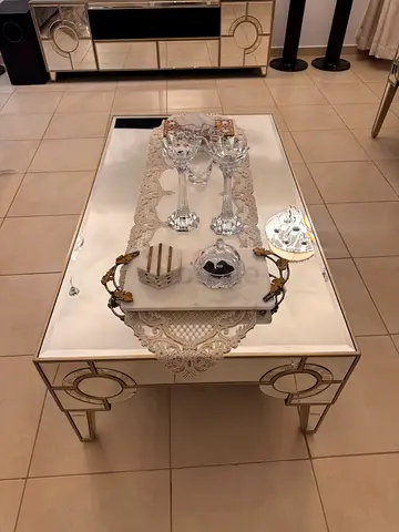 Mirror table set