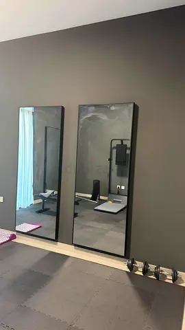 4pcs of Large Full Length Wall Mirrors with Black Frame