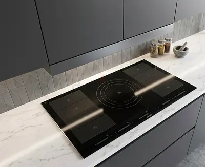 Siemens 90cm Built-In Induction Hob – Black Glass | Touch Control | Premium German Engineering