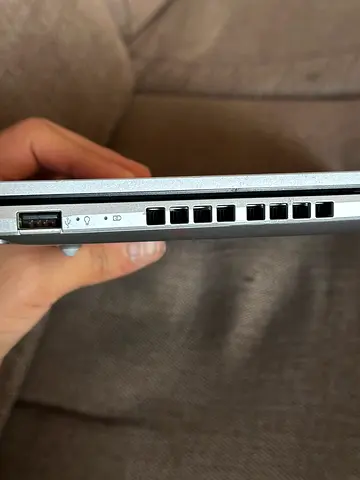 ASUS VivoBook M1603QA Used Silver Laptop (side vents, USB port) - Good Working Condition