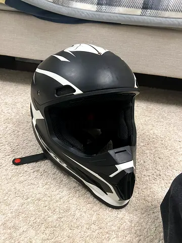 Motocross Helmet (Very Used)