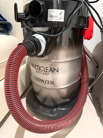 Multiclean Wet  Dry Vacuum Cleaner 23L, 1500W - Good Condition