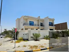 Luxury villa for annual rent in Mushairef, Ajman. A unique opportunity to live in a spacious, fully