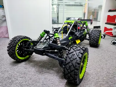 RC Off-Road Buggy - Large Tires, Nitro-Style Look