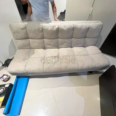FreeBeige 3-seater convertible sofa bed - good for small spaces