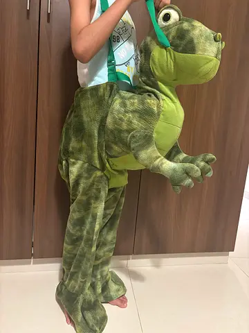 Dinosaur ride on costume for kids