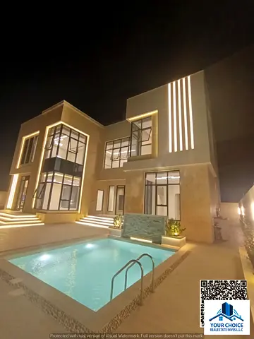 Luxury Modern Villa for Sale – Al Yasmeen | Ajman A great opportunity to own a luxury modern villa with super deluxe finishing in a prime location in