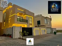 Ground floor, first floor, and roof villa with a large internal courtyard. Price includes electricit
