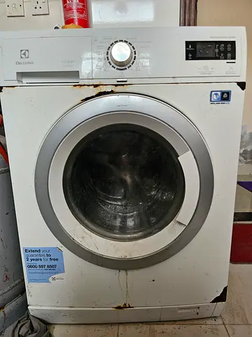 Electrolux front load washer - used, some rust, fully working