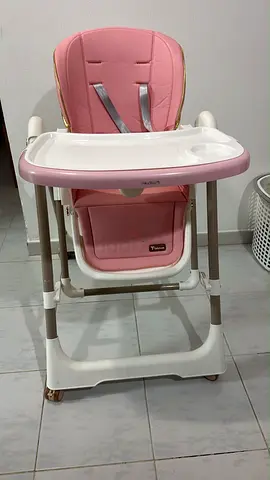 Teknum 5-in-1 Swing with High Chair and Lockable Wheels
