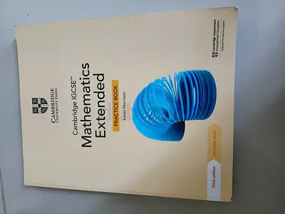 Cambridge IGCSE Mathematics Extended Practice Book (Third Edition)