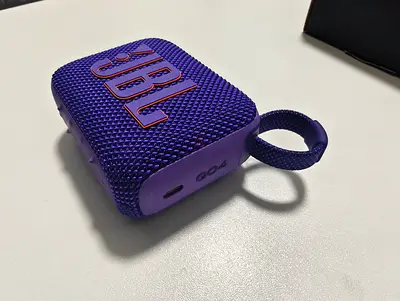 JBL Go 4 Portable Bluetooth Speaker — Purple, Open Box Only Unwanted gift