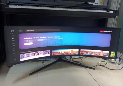 The Samsung Odyssey Neo G9 (S49AG950NM) is a premium 49-inch curved ultrawide gaming monitor.