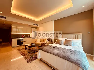Furnished Studio | The Sterling West | Balcony & Courtyard View