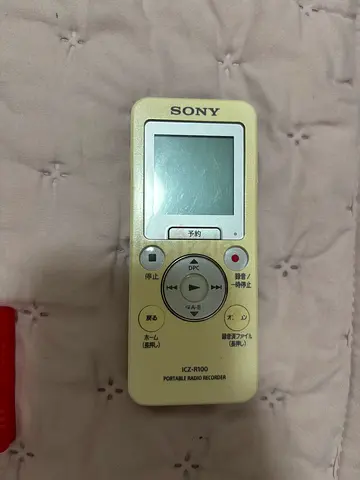 Sony recorder fm