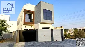 For rent in the upscale Al Yasmin neighborhood, a modern corner villa (two floors and a roof) at a g