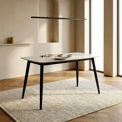 4-Seater Sintered Stone Dining Table