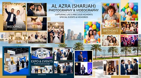 Expert Photographer Videographer in Al Azra, Sharjah | Business, Products Events.