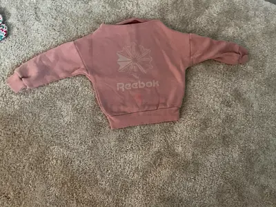 Pink Reebook sweater