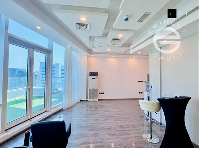 Fully Fitted Office With Balcony | Higher Floor |