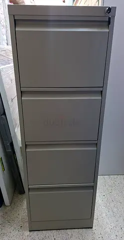 4-Drawer Metal Vertical Filing Cabinet with Lock