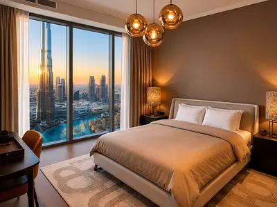 LUXURY 4BR + MAID | FULL BURJ & FOUNTAIN VIEW | OPERA GRAND