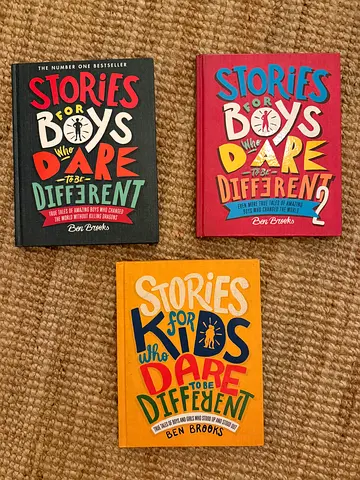 Stories for Kids Who Dare to be Different x3 books