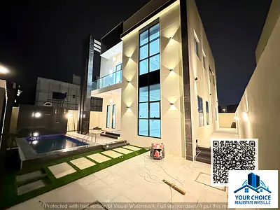 🏡 Luxury Villa for Sale in Al Zahya – Ajman 🏡 A great opportunity to own a modern villa with luxurious finishing in a prime and quiet location in A