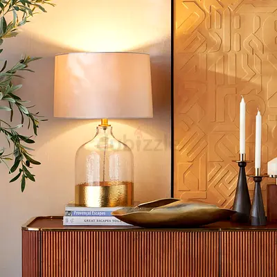 Elisa Glass Table Lamp - 57 cm