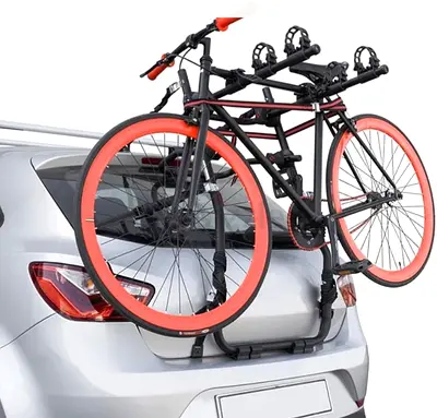 Rear Trunk / Tailgate Bicycle Carrier Rack (fits 3 bikes)