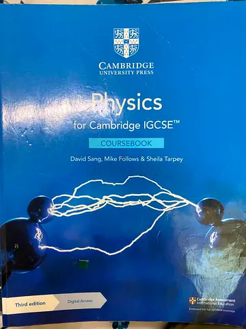 Physics for Cambridge IGCSE Coursebook - Third Edition (Cambridge University Press)