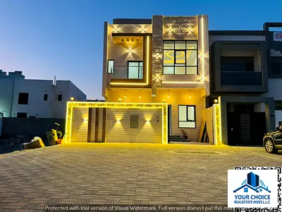 Luxury Villa for Sale in Al Zahya, Ajman – Modern Elegant Design with Super Deluxe Finishing, Prime Location Close to All Services, Spacious Layout Id